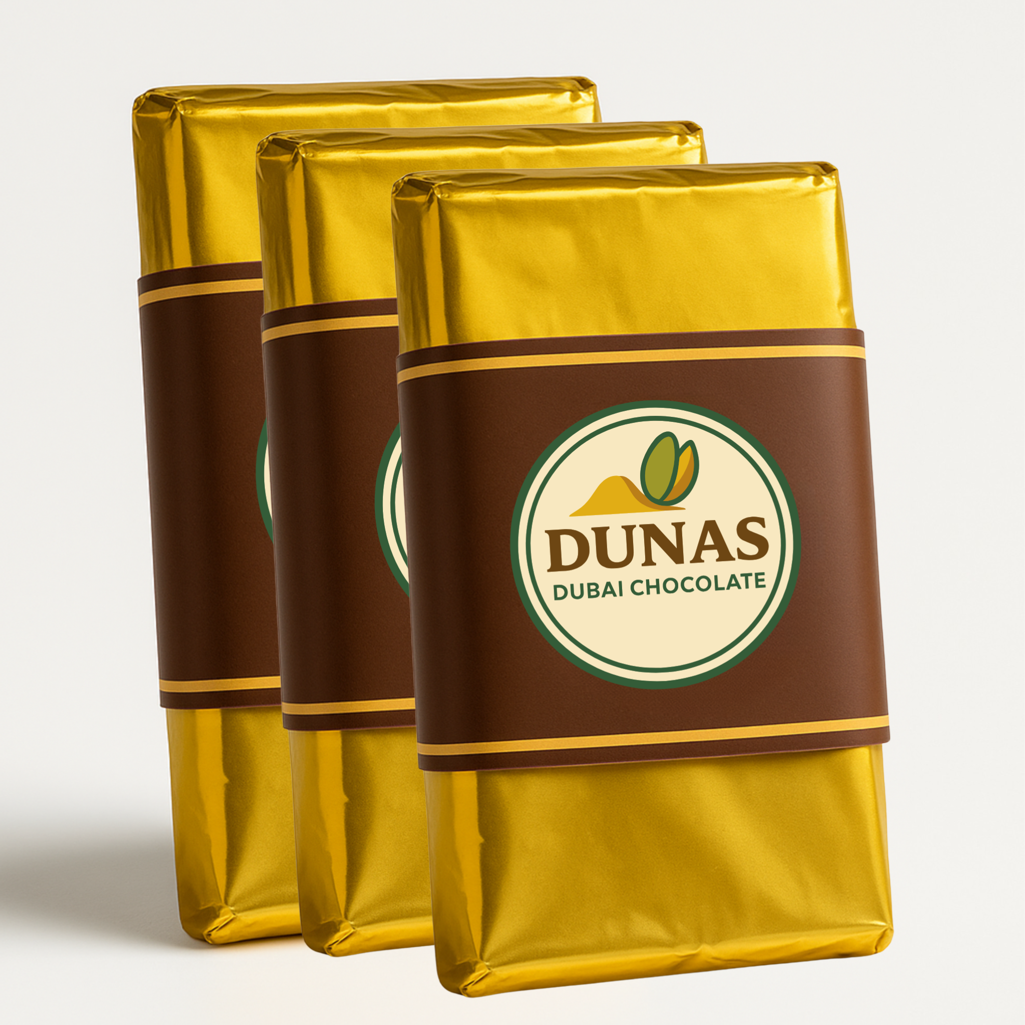 3 Tabletas Chocolate Dubai